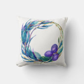Coussin Aquarelle conception de la masse (Recto)