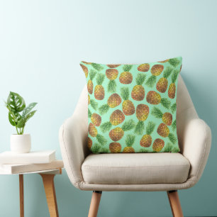 Coussin Aquarelle d'ananas 2