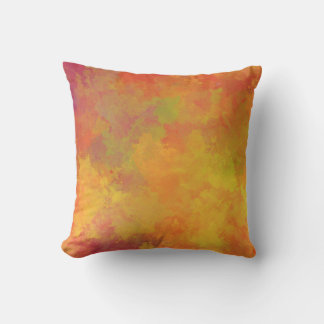 Coussin Aquarelle d'automne - Cosy automne Vibes artistiqu