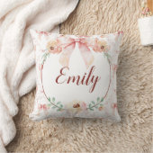 Coussin Aquarelle de l'arc coquette (Couverture)