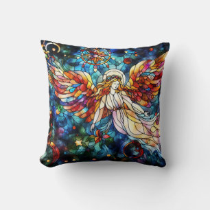 Coussin Aquarelle de Noël Oreillère à lancer en verre