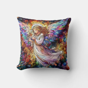 Coussin Aquarelle de Noël Oreillère à lancer en verre