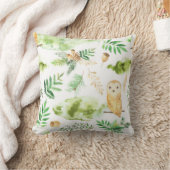 Coussin Aquarelle de Owl Greenery (Couverture)