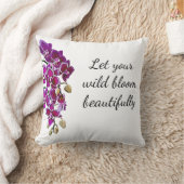 Coussin Aquarelle d'orchidée rose (Couverture)