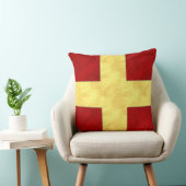 Coussin Aquarelle #Drapeau de signalisation maritime | NB (Chaise)