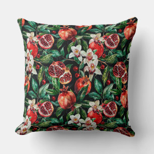 Coussin Aquarelle esquissée détail élégant motif de da