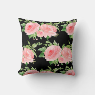 Coussin Aquarelle florale moderne