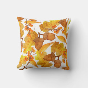 Coussin aquarelle main dessinée sans couture motif de l'a