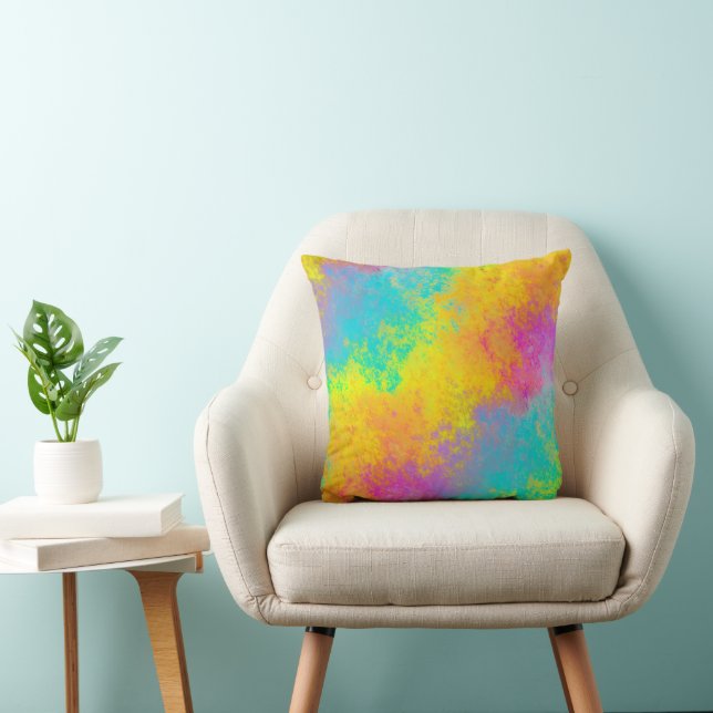 Coussin Aquarelle - Motif transparent 11 (Chaise)