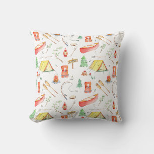 Coussin Aquarelle Outdoor Adventure