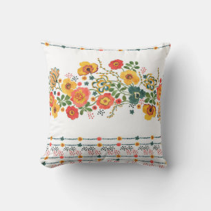 Coussin Aquarelle peinture sans couture motif avec stylisé