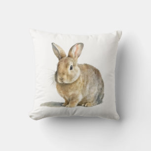 Coussin Aquarelle Rabbit