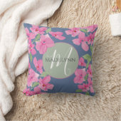 Coussin Aquarelle rose Floral (Couverture)