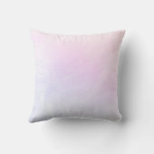 Coussin Aquarelle rose nommée personnalisée par (Verso)