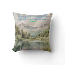 Aquarelle Sérénité "Chaque promenade avec la natur