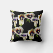 Coussin Aquarelle Sublime Arum Calla Lilies (Verso)