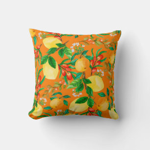Coussin aquarelle transparente illustration mélange arri