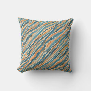 Coussin Aquarelles baignées de soleil