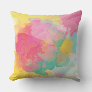 Coussin Aquarelles Pastel