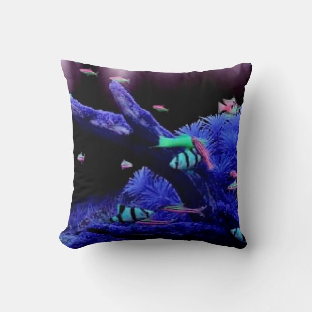 Coussin Aquarium (Recto)