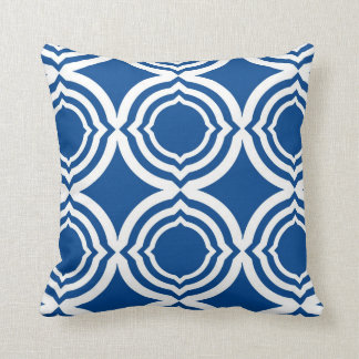 Coussin Arabesque II - Indigo