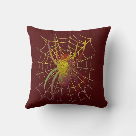 Coussin Araignée d'art (Verso)
