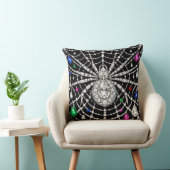 Coussin Araignée Glamouruse design Diamant Bijou (Chaise)