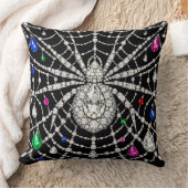 Coussin Araignée Glamouruse design Diamant Bijou (Couverture)