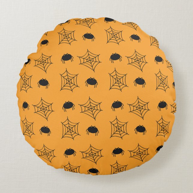 Coussin araignée Halloween (Devant)