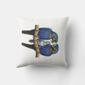 Coussin Arara azul (Verso)