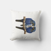 Coussin Arara azul (Recto)