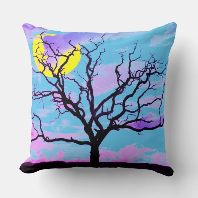 Coussin Arbre artistique (Recto)