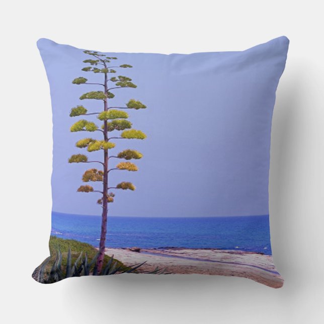 Coussin Arbre d'agave - (Recto)