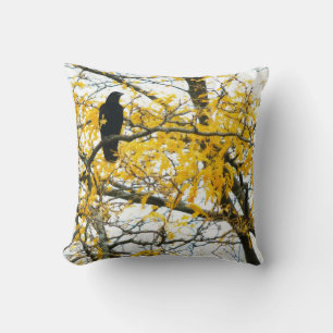 Coussin Arbre D'Automne Et Croissant