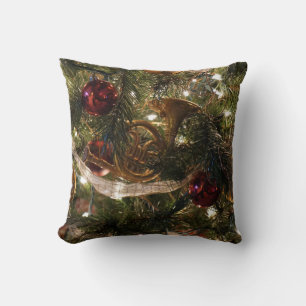 Coussin Arbre de Noël décoré