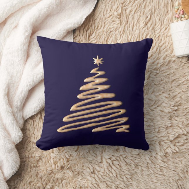 Coussin Arbre de Noël Gold (Couverture)