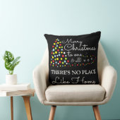 Coussin Arbre de Noël moderne, il n'y a pas d'endroit comm (Chaise)