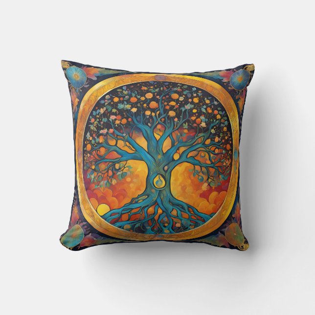 Coussin Arbre de Vie (Recto)