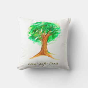 Coussin Arbre de vie Aimer la paix