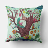 Coussin Arbre de vie Art Kids | Luminaire d'oreiller (Recto)