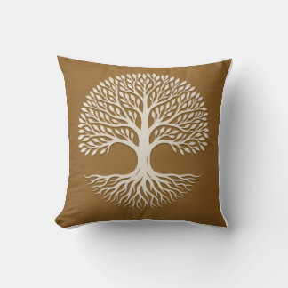 Coussin Arbre de vie Géométrie sacrée Jeu d'oreiller
