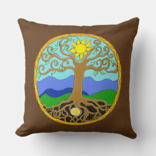 Coussin Arbre de vie Mandala