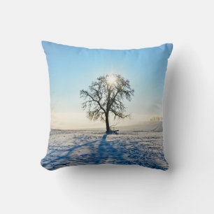 Coussin Arbre d'hiver