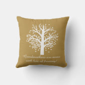 Coussin Arbre généalogique du troupeau de Nana ; 9 noms (Verso)