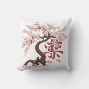Coussin arbre japonais