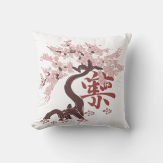 Coussin arbre japonais
