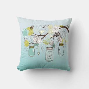 Coussin Arbre Mason Jars