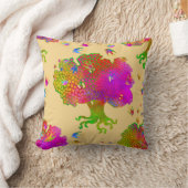 Coussin Arbre Oiseaux soleil (Couverture)