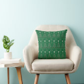 Coussin « Arbre White Star » Noël (Chaise)