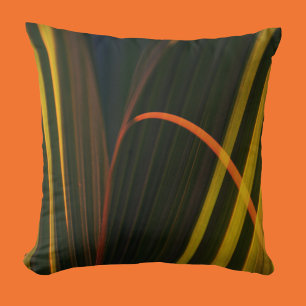 Coussin Arbres de palme d'or Tropical Botanical